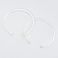 For Couple-Simple Birthstone Couple Bangle